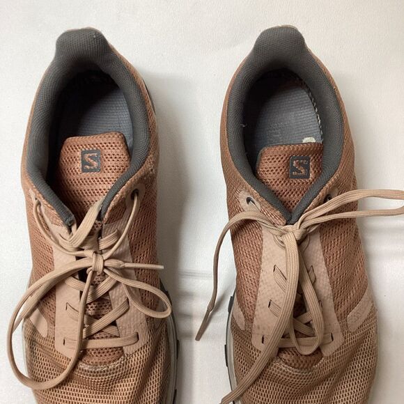 Salomon Crossamphibian Swift 2 Sneakers Orange Gray Unisex Sz 10 - Picture 12 of 13